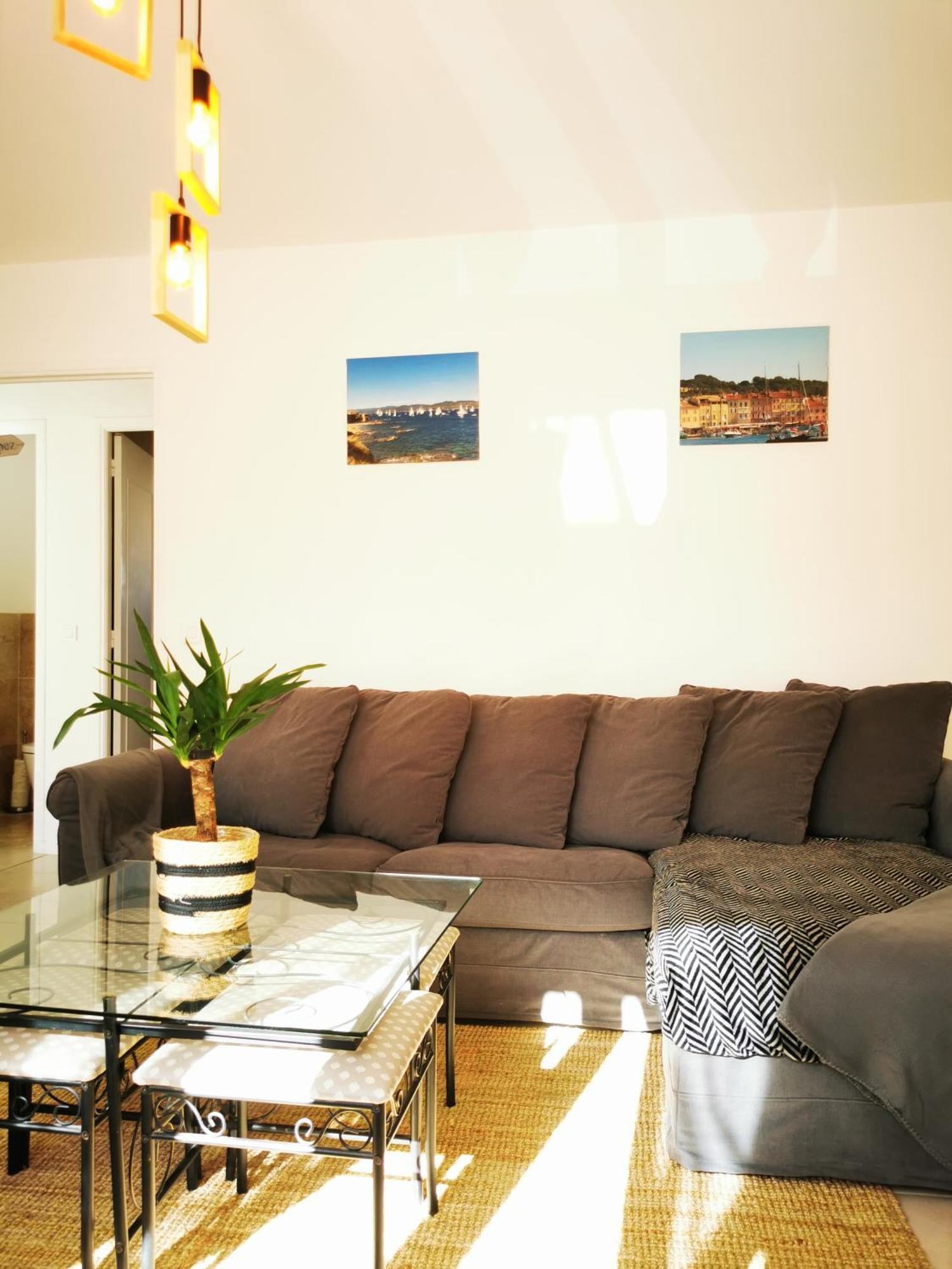Grand Appartement 3 Chambres A 300M De La Plage 圣马克西姆 外观 照片